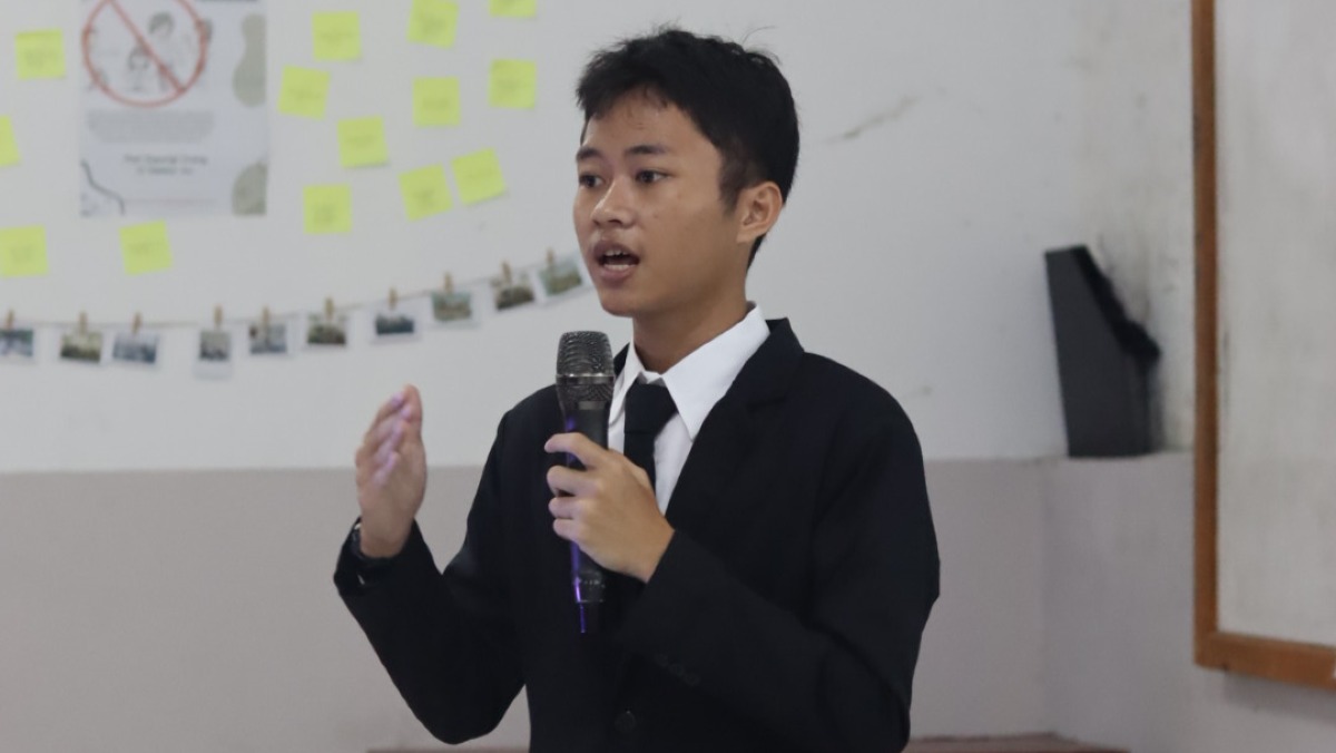 SMK NIBA Business School Cetak Pembicara Publik Andal Melalui Sidang Laporan PKL